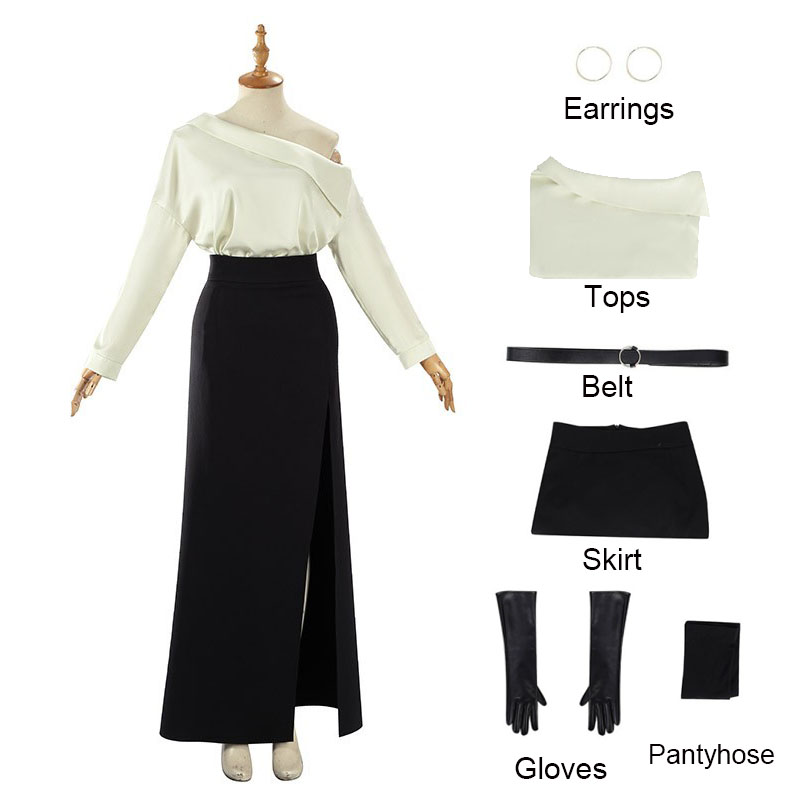 Formal Skirt - Horror Game Requiem Grace Cosplay Costume
