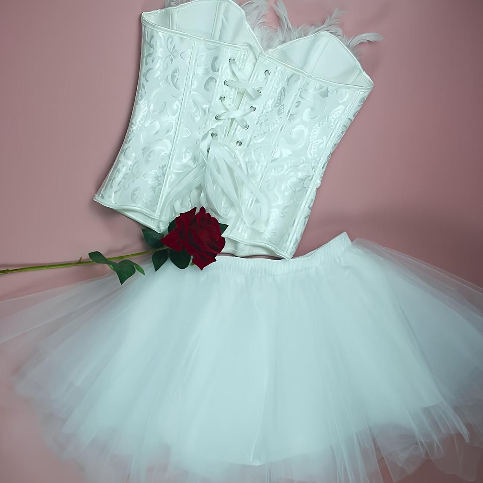 White Swan Outfit Soft Role-Pl - Formal Skirt 评论和价格