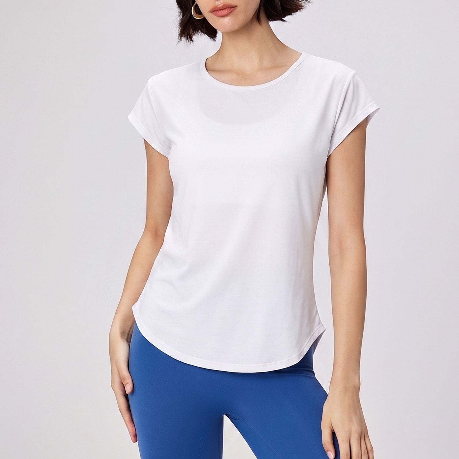 Women Quick Dry Ice Silk Short - Silk Blouse 评论和价格