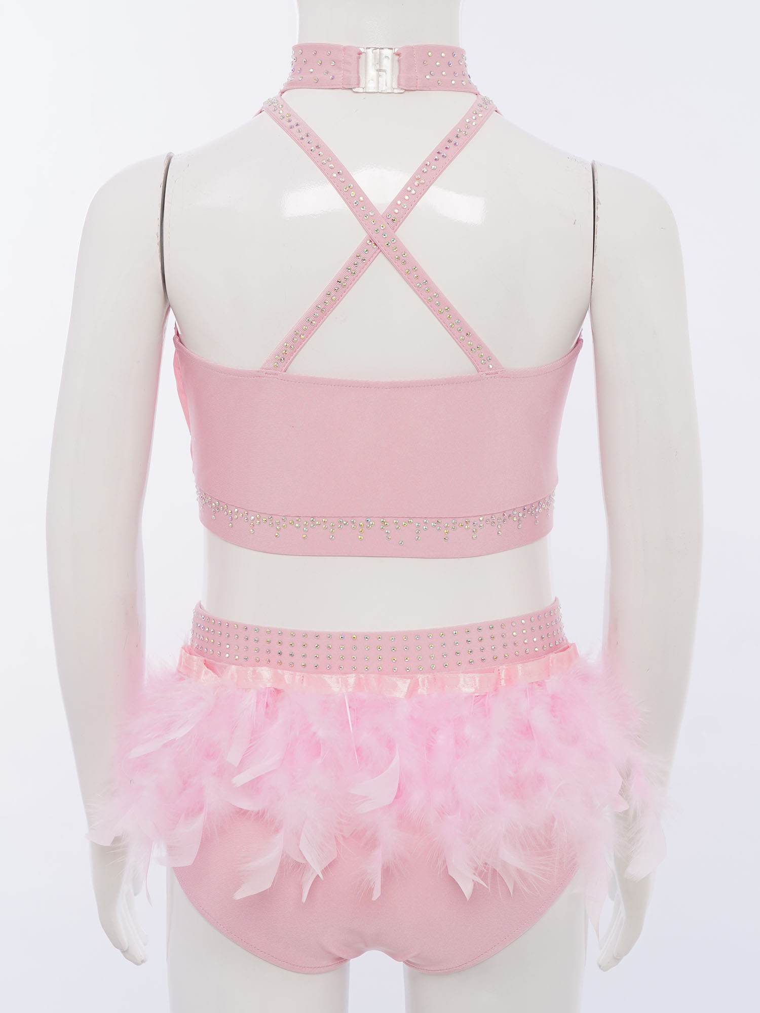 2Pcs Kids Girls Latin Jazz Dan - Formal Skirt 评论和价格