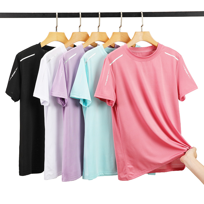 Women Quick-Drying Running T-S - Silk Blouse 评论和价格