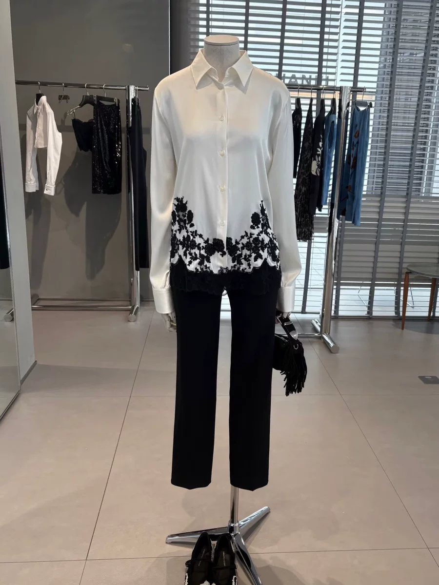 High Quality Silk Satin Women' - Silk Blouse 评论和价格