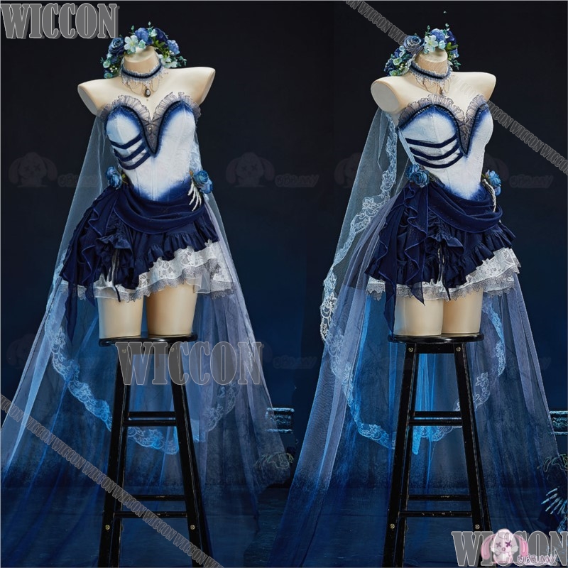Corpse Bride Halloween Cosplay - Formal Skirt 评论和价格