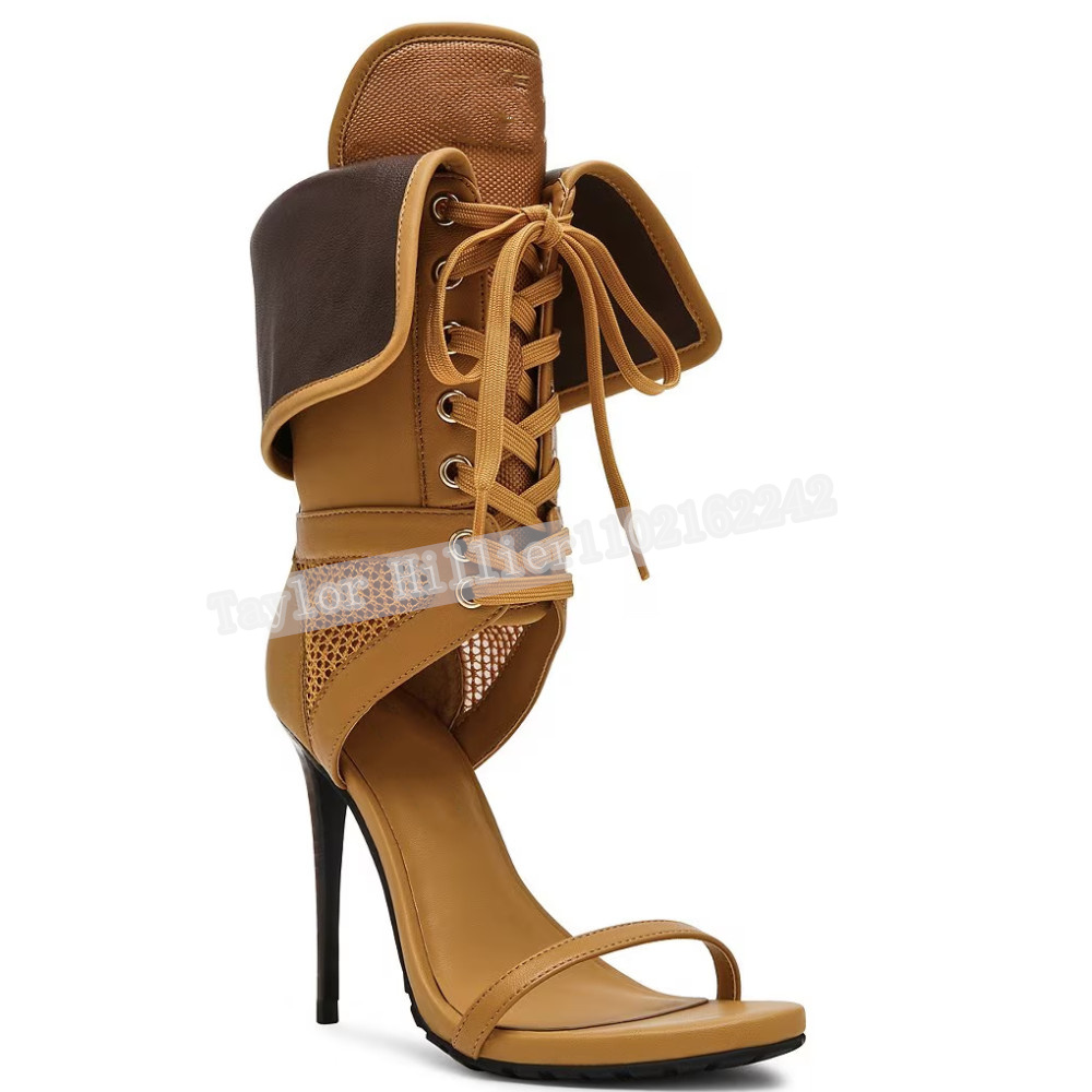 Women Open Toe Stiletto Heel S - Lace Dress 评论和价格