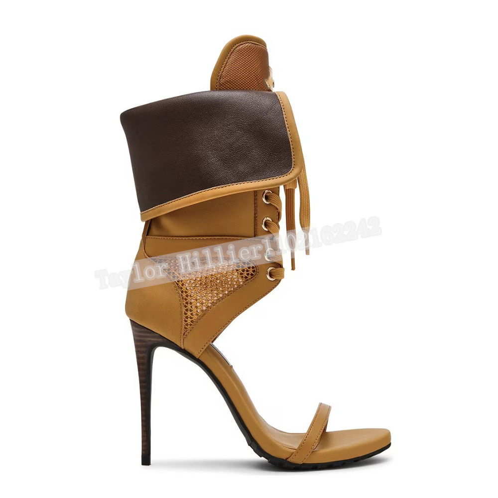 Women Open Toe Stiletto Heel S - Lace Dress 评论和价格