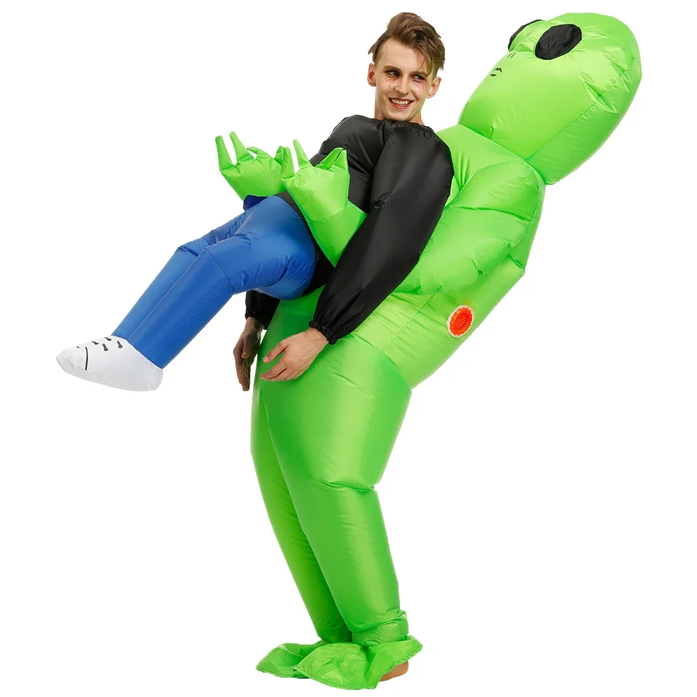 Men Women Funny Alien Blow Up  - Womens Suit 评论和价格