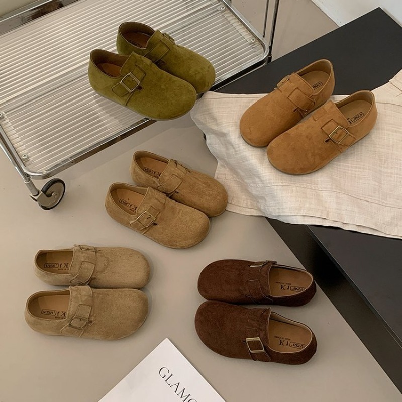 Women Suede Closed Back Birken - Womens Heels 评论和价格